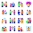 © SmashingStocks - Pack of Family Bonding Flat Characters