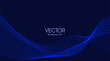 © fafay - blue line wave background vector