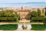 Fototapeta Młodzieżowe - View of Palazzo Pitti from the Boboli Gardens