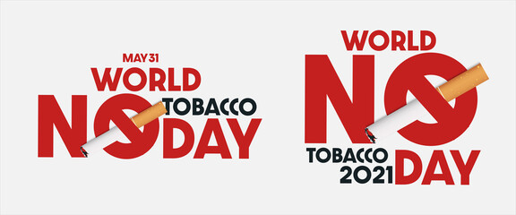 concept of no smoking and World No Tobacco Day