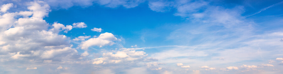 Wall Mural - Blue sky with clouds for Sky Replacement