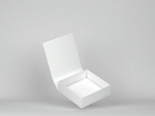 Sticker - Blank box packaging mockup