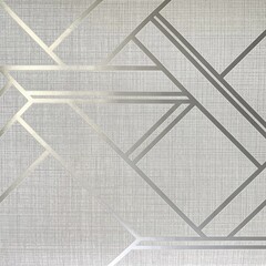 grey wallpaper texture with metallic silver geometric linear design for background