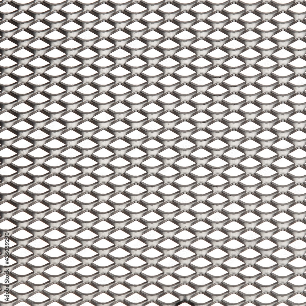 Small mesh expanded metal sheet texture Stock Photo | Adobe Stock