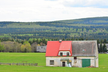 Wall Mural - Landschaft in Böhmen CSSR 