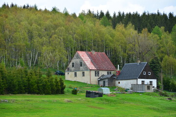 Wall Mural - Landschaft in Böhmen CSSR 