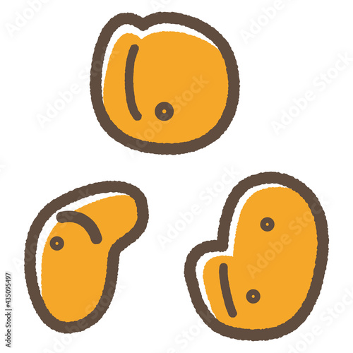 8 515 Cartoon Face Smiley Food Fotobehang Bilder On Canvas En Stickers Wallsheaven