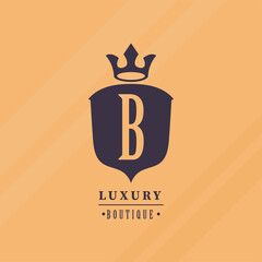 Canvas Print - luxury emblem boutique