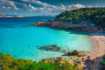 Wall Mural - Amazing beach of Spargi island, Maddalena Archipelago, Sardinia Italy