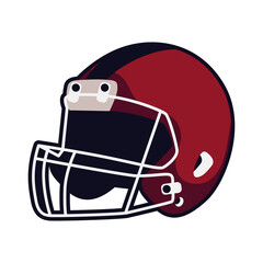 Sticker - american football helmet