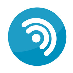 Sticker - wifi signal icon