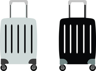 baggage icon isolated on background