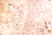 Marble Pink Stone Texture. Light Wall Background.