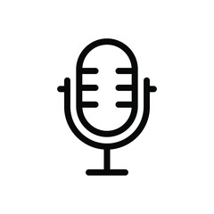 Poster - Microphone icon