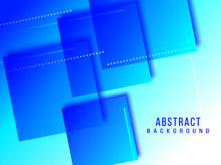 Abstract geometric blue modern shape pattern background