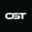 ost letter logo design 