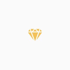 Wall Mural - diamond logo icon vector