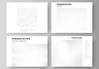 Sticker - vector layout of presentation slides design business templates, multipurpose template for presentati