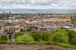 View of Edinburgh from Carlton Hill looking North at Leith, Scotland