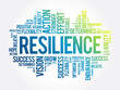 © dizain - Resilience word cloud collage, business concept background