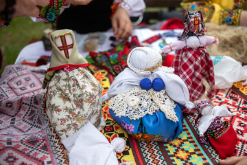 Ukrainian dolls motanki