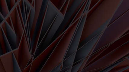 Abstract gray background geometric pattern of design 3d render