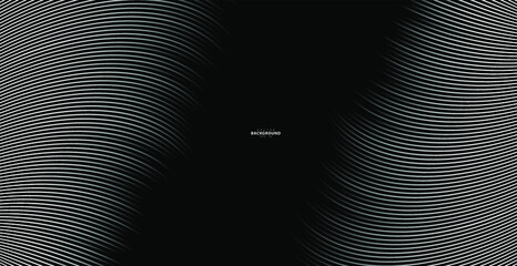 abstract warped diagonal striped background. vector curved twisted slanting, waved lines pattern. br
