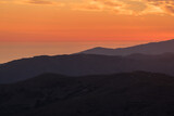 Fototapeta Niebo - mountainous landscape in southern Spain