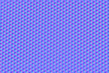 Perforated grid in normal map
