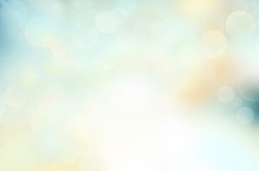 abstract blue background with bokeh