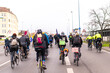 Fridays For Future Bicycle Demonstration, Berlin Germany