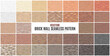 Block brick wall seamless pattern collection set texture background
