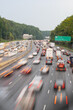 © robertharding - Rush hour traffic on the Washington DC Capitol Beltway near Bethesda, Maryland