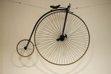 Penny-farthing / Vintage Bicycle On A Wall