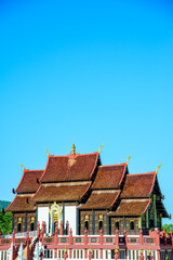 Canvas Print - Royal Pavilion or Hor Kham Luang Building in Chiang Mai Province