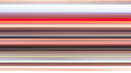 Poster - Bright multicolored abstract background of horizontal blurred lines
