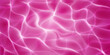 Water surface background with sunlight glares and caustic ripples. Top view. In red colors