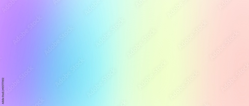 pastel blurry colorful abstract background of gradient color. Ombre style - obrazy, fototapety, plakaty 