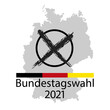 Wahl Deutschland schwarz