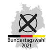 Wahl  Deutschland Kreuz