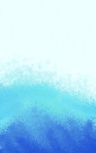 Blue Water Background With Splash Color