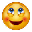 © Graphic Mall - Gradient style emoji smile.
