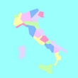 © Luis - vector map of italy to study