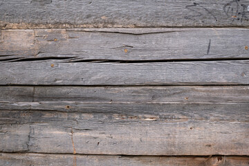 Wall Mural - Wood planks for background purpose. Old wood wall texture background.  Detailed close up on wooden planks and weathered wood textures..