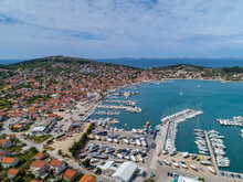 Croatia - Murter Island Aerial Panoramic View Of Dalmatia