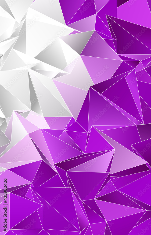 Abstract Low-Poly background. triangulated texture. Design 3d. Polygonal geometrical pattern. Triangular modern style