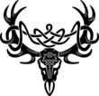 Celtic deer stag