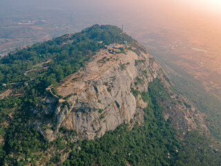 Nandi hills from aerial view 