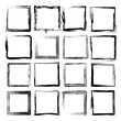 © Musa Studio - Square Frame With Grunge Texture Vector Set