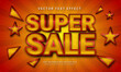 © Niestart Creation - Super sale 3d text style effect themed special sale promo